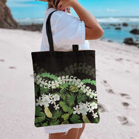 Omaomao Aloha Hawaii Lei Tote Bag Tropical Flowers Elegant Vibe - Polynesian Pride