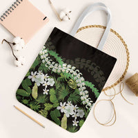 Omaomao Aloha Hawaii Lei Tote Bag Tropical Flowers Elegant Vibe - Polynesian Pride