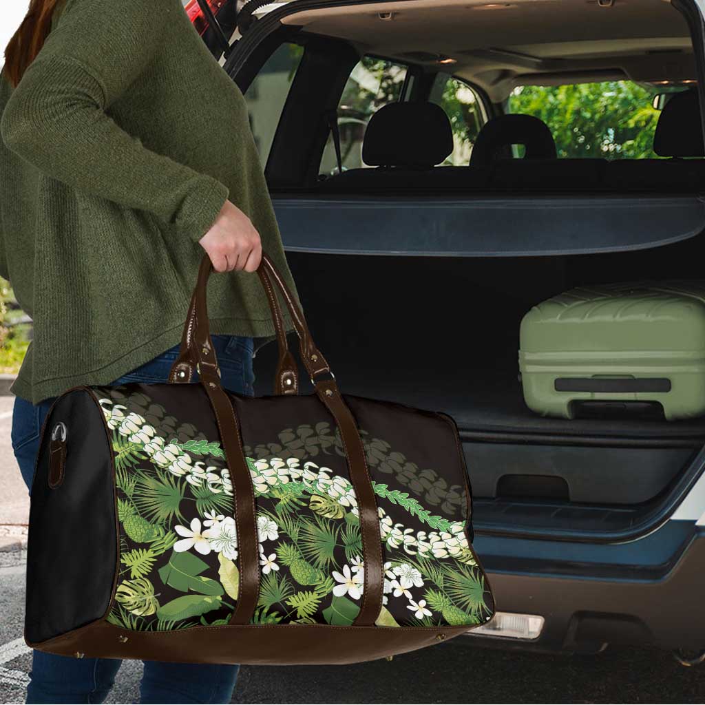 Omaomao Aloha Hawaii Lei Travel Bag Tropical Flowers Elegant Vibe - Polynesian Pride