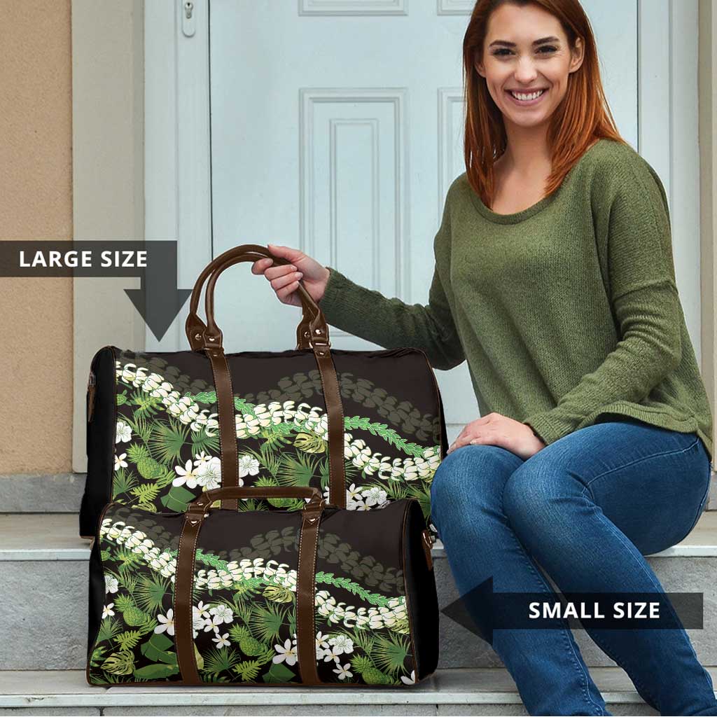Omaomao Aloha Hawaii Lei Travel Bag Tropical Flowers Elegant Vibe - Polynesian Pride