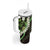 Omaomao Aloha Hawaii Lei Tumbler With Handle Tropical Flowers Elegant Vibe - Polynesian Pride