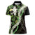 Omaomao Aloha Hawaii Lei Women Polo Shirt Tropical Flowers Elegant Vibe - Polynesian Pride