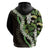 Omaomao Aloha Hawaii Lei Zip Hoodie Tropical Flowers Elegant Vibe - Polynesian Pride