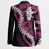 Akala Aloha Hawaii Lei Blazer Tropical Flowers Elegant Vibe - Polynesian Pride