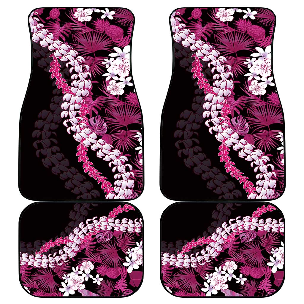 Akala Aloha Hawaii Lei Car Mats Tropical Flowers Elegant Vibe - Polynesian Pride