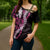 Akala Aloha Hawaii Lei Cross Shoulder Shirt Tropical Flowers Elegant Vibe - Polynesian Pride