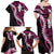 Akala Aloha Hawaii Lei Family Matching Off Shoulder Maxi Dress and Hawaiian Shirt Tropical Flowers Elegant Vibe - Polynesian Pride