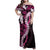 Akala Aloha Hawaii Lei Family Matching Off Shoulder Maxi Dress and Hawaiian Shirt Tropical Flowers Elegant Vibe - Polynesian Pride