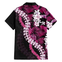 Akala Aloha Hawaii Lei Family Matching Short Sleeve Bodycon Dress and Hawaiian Shirt Tropical Flowers Elegant Vibe - Polynesian Pride