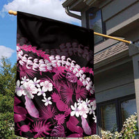 Akala Aloha Hawaii Lei Garden Flag Tropical Flowers Elegant Vibe - Polynesian Pride