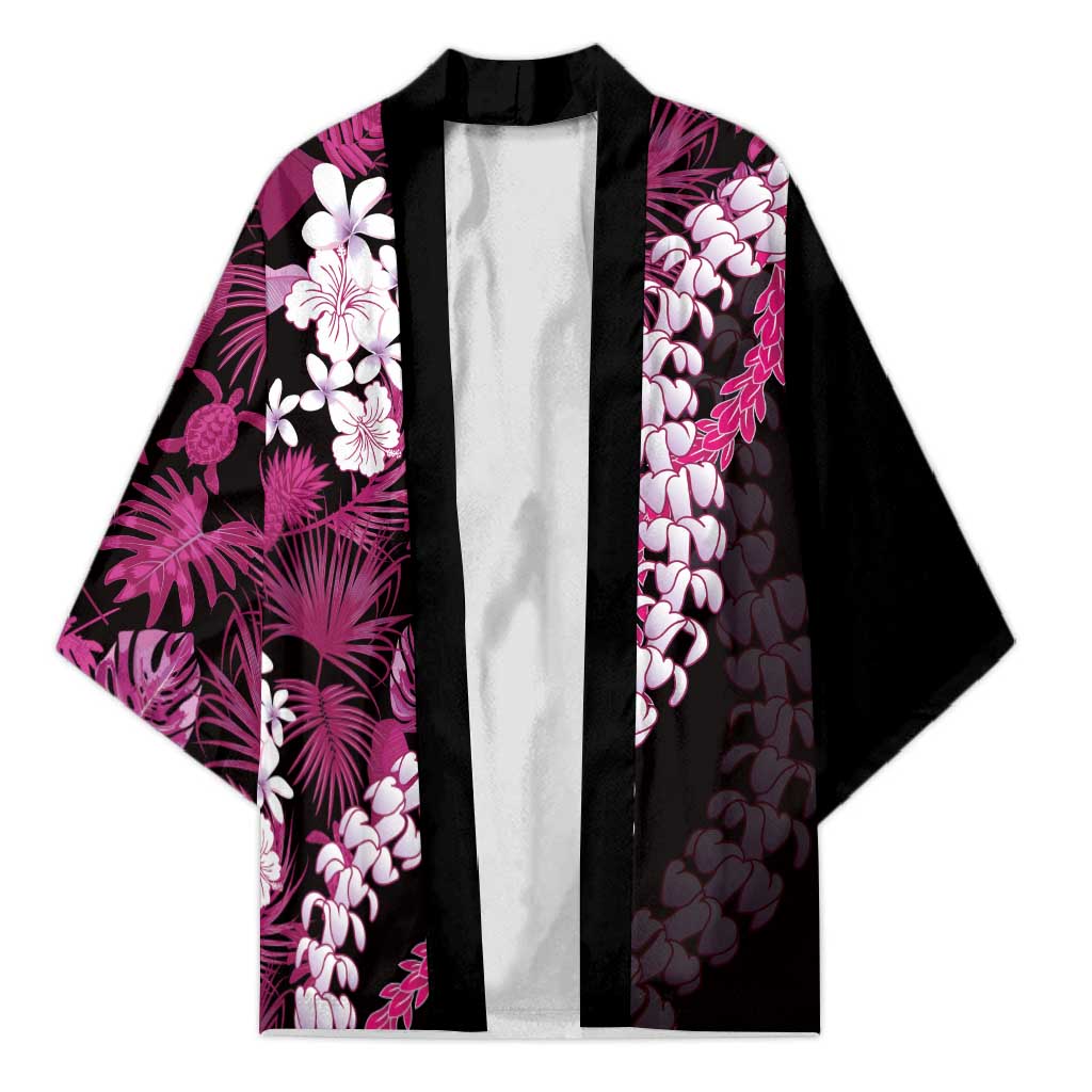 Akala Aloha Hawaii Lei Kimono Tropical Flowers Elegant Vibe - Polynesian Pride