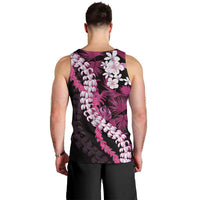 Akala Aloha Hawaii Lei Men Tank Top Tropical Flowers Elegant Vibe LT14 - Polynesian Pride