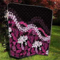 Akala Aloha Hawaii Lei Quilt Tropical Flowers Elegant Vibe - Polynesian Pride