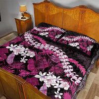 Akala Aloha Hawaii Lei Quilt Bed Set Tropical Flowers Elegant Vibe - Polynesian Pride