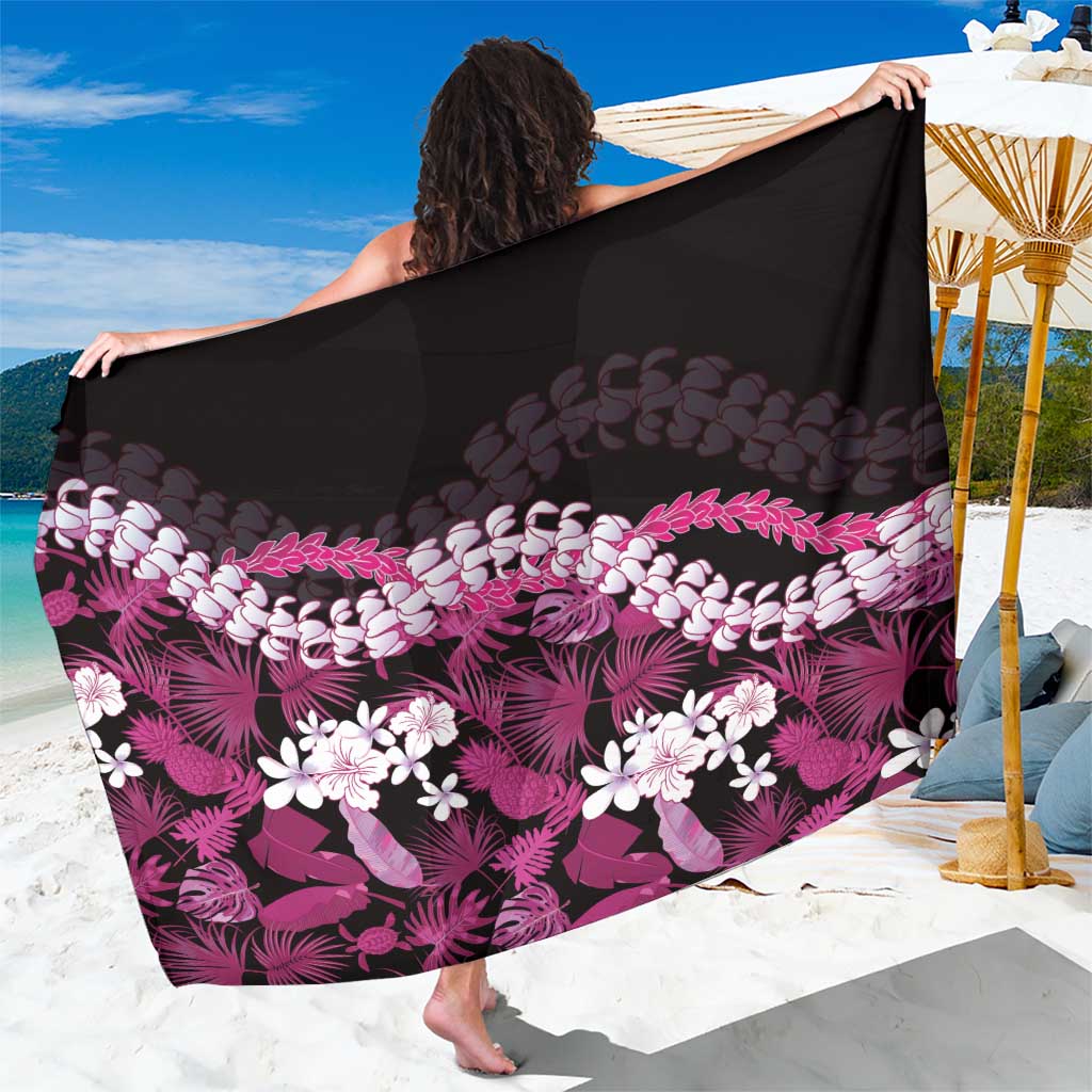 Akala Aloha Hawaii Lei Sarong Tropical Flowers Elegant Vibe - Polynesian Pride