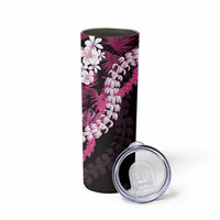 Akala Aloha Hawaii Lei Skinny Tumbler Tropical Flowers Elegant Vibe - Polynesian Pride