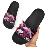 Akala Aloha Hawaii Lei Slide Sandals Tropical Flowers Elegant Vibe - Polynesian Pride