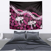 Akala Aloha Hawaii Lei Tapestry Tropical Flowers Elegant Vibe - Polynesian Pride