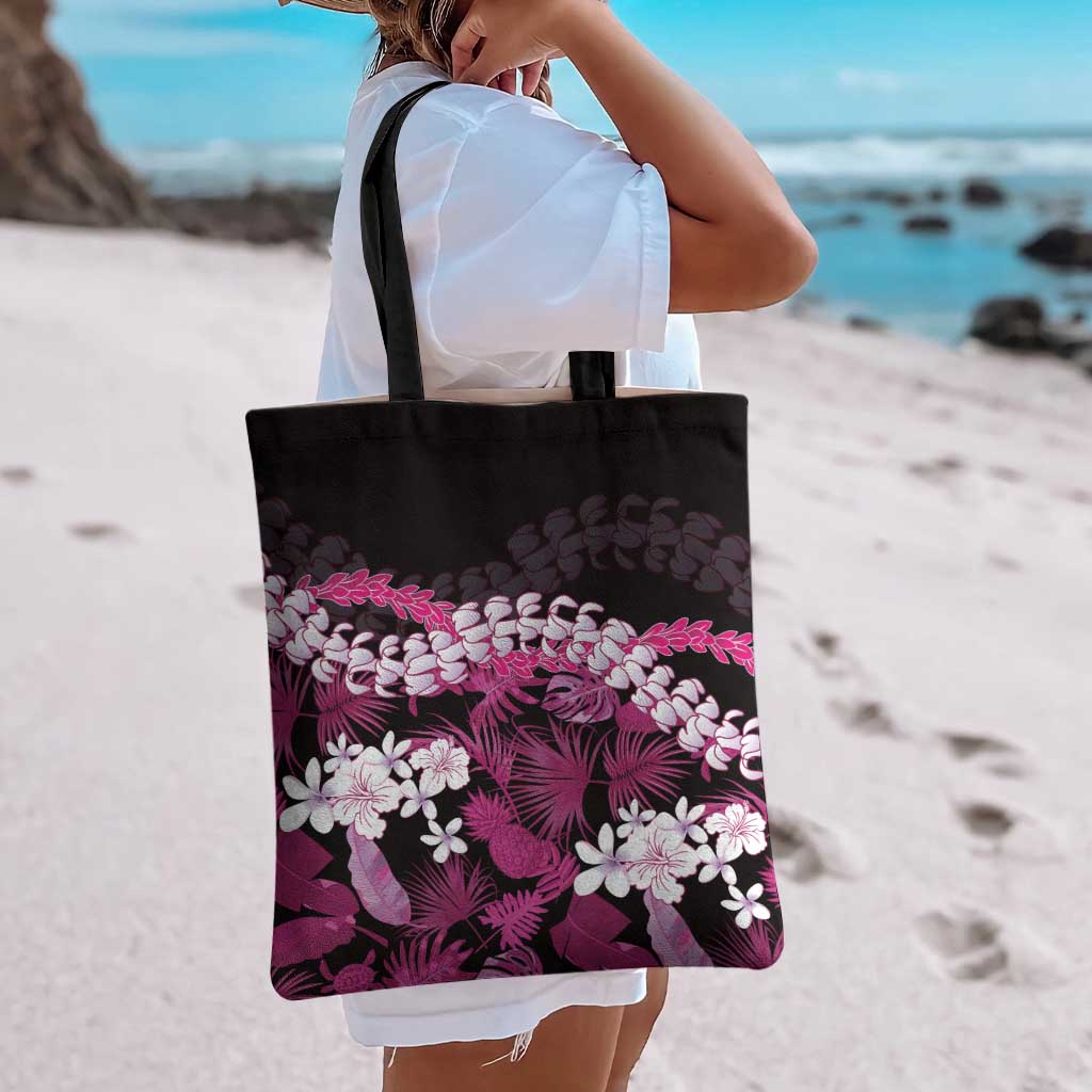 Akala Aloha Hawaii Lei Tote Bag Tropical Flowers Elegant Vibe - Polynesian Pride