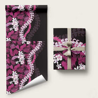 Akala Aloha Hawaii Lei Wrapping Paper Tropical Flowers Elegant Vibe - Polynesian Pride
