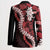 Ulaula Aloha Hawaii Lei Blazer Tropical Flowers Elegant Vibe - Polynesian Pride