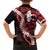 Ulaula Aloha Hawaii Lei Family Matching Off Shoulder Short Dress and Hawaiian Shirt Tropical Flowers Elegant Vibe - Polynesian Pride
