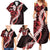 Ulaula Aloha Hawaii Lei Family Matching Summer Maxi Dress and Hawaiian Shirt Tropical Flowers Elegant Vibe - Polynesian Pride