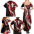 Ulaula Aloha Hawaii Lei Family Matching Summer Maxi Dress and Hawaiian Shirt Tropical Flowers Elegant Vibe - Polynesian Pride