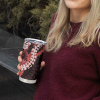 Ulaula Aloha Hawaii Lei Tumbler Cup Tropical Flowers Elegant Vibe - Polynesian Pride