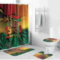 Vanuatu Independence Day Bathroom Set Chibi Boar Proud To Be A Ni-Van