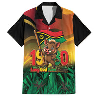 Vanuatu Independence Day Family Matching Mermaid Dress and Hawaiian Shirt Chibi Boar Proud To Be A Ni-Van