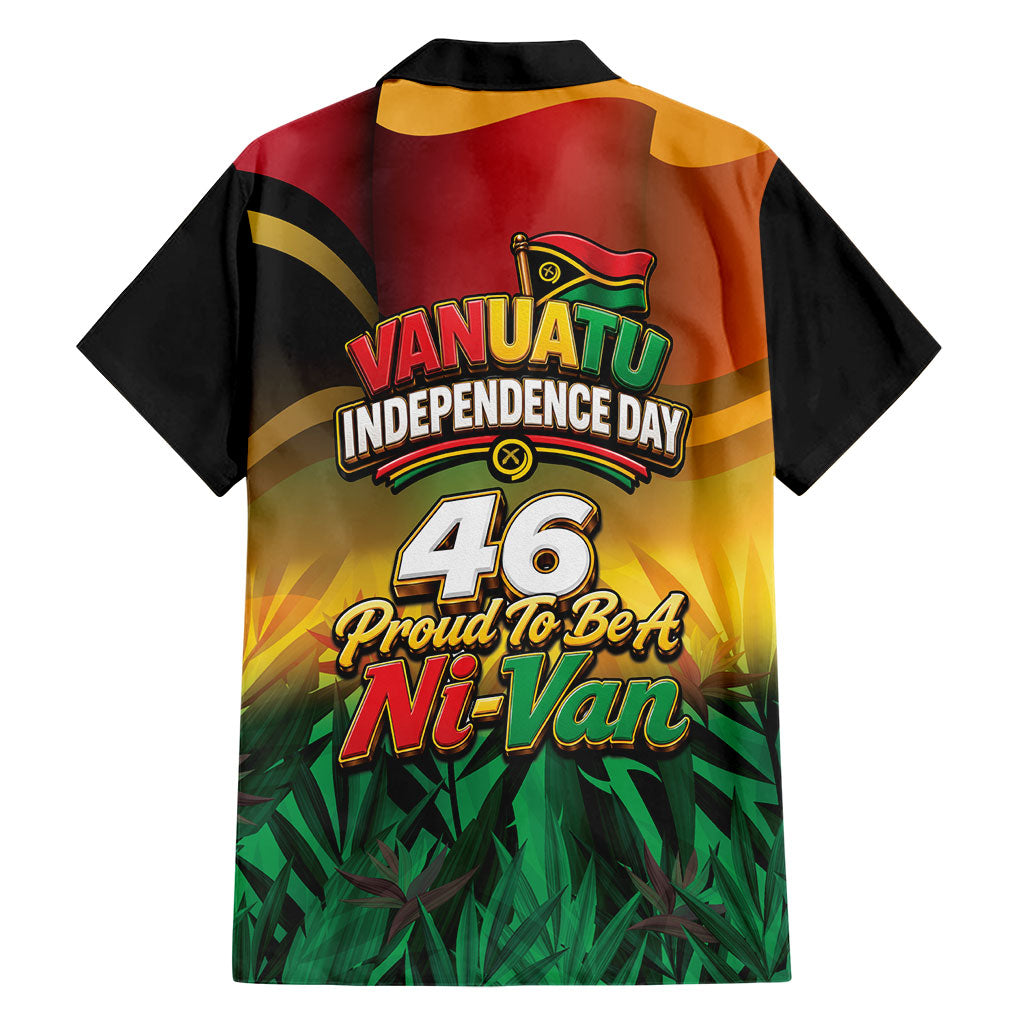 Vanuatu Independence Day Family Matching Off Shoulder Maxi Dress and Hawaiian Shirt Chibi Boar Proud To Be A Ni-Van