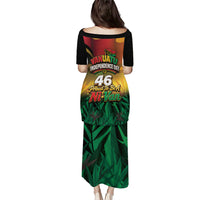Vanuatu Independence Day Family Matching Puletasi and Hawaiian Shirt Chibi Boar Proud To Be A Ni-Van