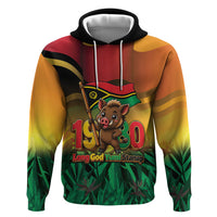 Vanuatu Independence Day Hoodie Chibi Boar Proud To Be A Ni-Van