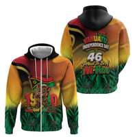 Vanuatu Independence Day Zip Hoodie Chibi Boar Proud To Be A Ni-Van