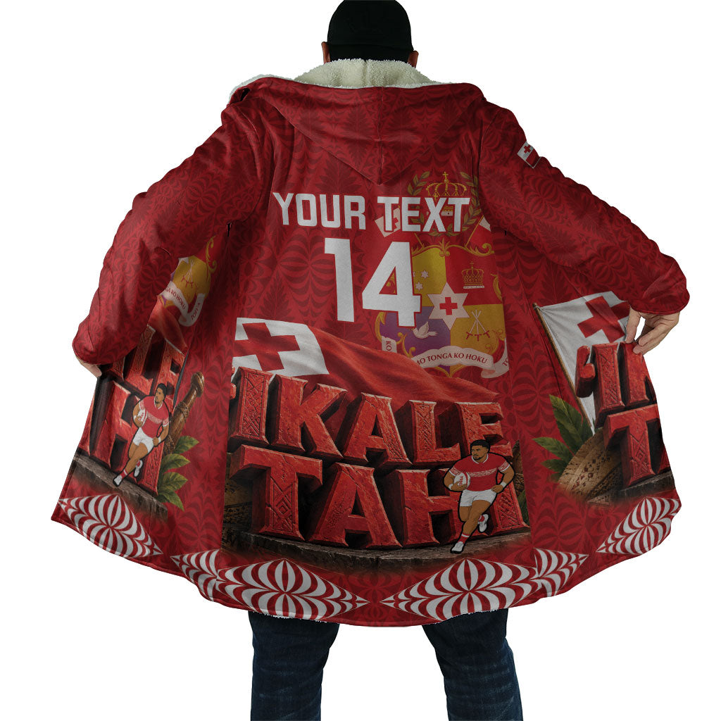 Tonga Rugby Custom Cloak 2026 Go Ikale Tahi Ngatu Pattern