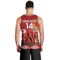Tonga Rugby Custom Men Tank Top 2026 Go Ikale Tahi Ngatu Pattern
