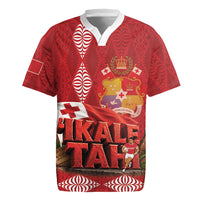Tonga Rugby Custom Rugby Jersey 2026 Go Ikale Tahi Ngatu Pattern