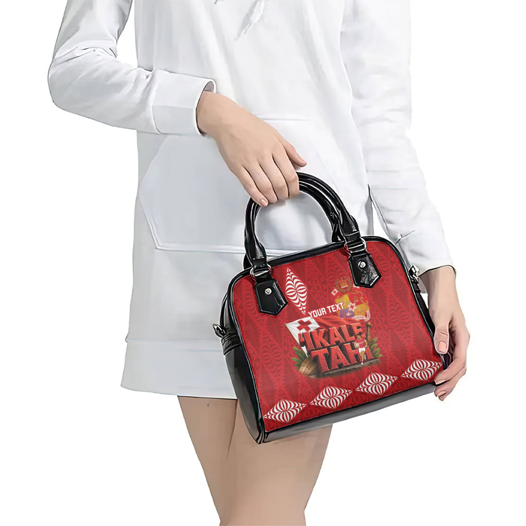 Tonga Rugby Custom Shoulder Handbag 2026 Go Ikale Tahi Ngatu Pattern