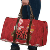 Tonga Rugby Custom Travel Bag 2026 Go Ikale Tahi Ngatu Pattern
