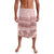 Pastel Pink Samoa Siapo Teuila Flowers Lavalava - Polynesian Pride