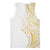 Polynesia White Sunday Basketball Jersey Plumeria Polynesian Tribal Gold Color - Polynesian Pride