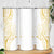 Polynesia White Sunday Skinny Tumbler Plumeria Polynesian Tribal Gold Color - Polynesian Pride