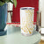 Polynesia White Sunday Tumbler Cup Plumeria Polynesian Tribal Gold Color - Polynesian Pride