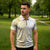 Polynesia White Sunday Zipper Polo Shirt Plumeria Polynesian Tribal Gold Color - Polynesian Pride