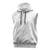 Polynesia White Sunday Sleeveless Hoodie Plumeria Polynesian Tribal Grey Color - Polynesian Pride