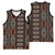 Malo e lelei Tonga Basketball Jersey Tongan Ngatu Vintage Brown - Polynesian Pride
