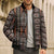 Malo e lelei Tonga Bomber Puffer Jacket Tongan Ngatu Vintage Brown - Polynesian Pride