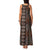 Malo e lelei Tonga Family Matching Tank Maxi Dress and Hawaiian Shirt Tongan Ngatu Vintage Brown - Polynesian Pride