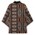 Malo e lelei Tonga Kimono Tongan Ngatu Vintage Brown - Polynesian Pride